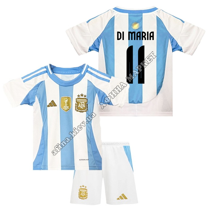 DI MARIA 11 сборной Аргентины EURO 2024 Argentina Home 