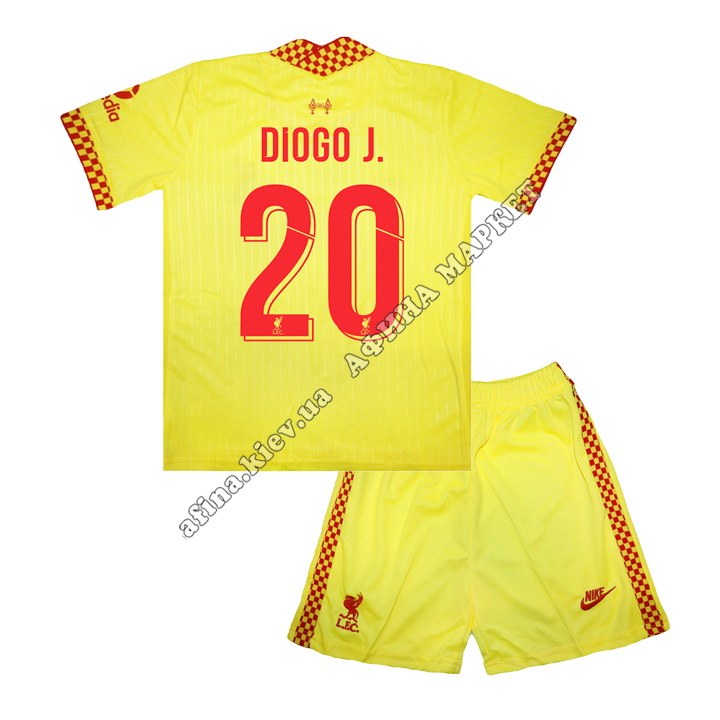 DIOGO J. 20 Ліверпуль 2021-2022 Nike Third 