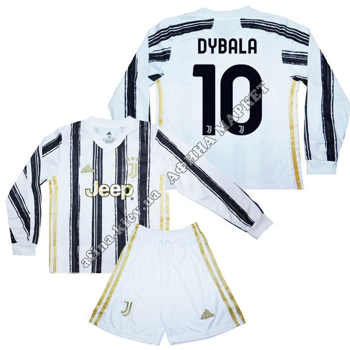 DYBALA 10 Ювентус 2020-2021 с длинным рукавом Home 