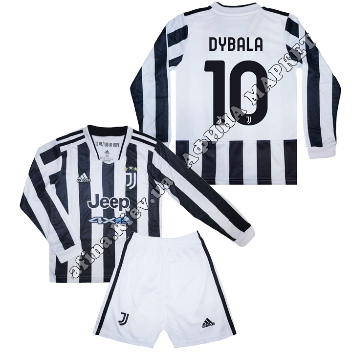 DYBALA 10 Ювентус 2021-2022 длинный рукав Adidas Home 