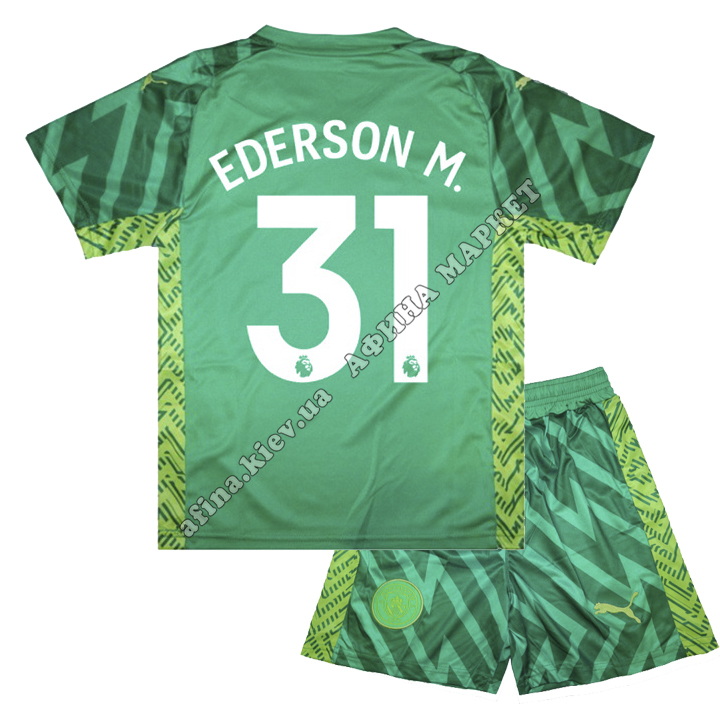 EDERSON M. 31 Манчестер Сити 2023-2024 Goalkeeper Puma 5414 