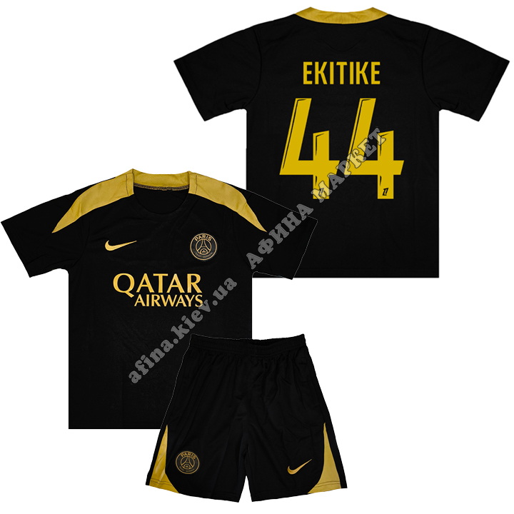 EKITIKÉ 44 ПСЖ 2024-2025 Nike Training Black 