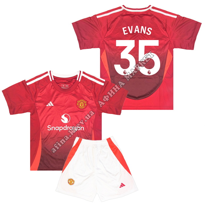 EVANS 35 Манчестер Юнайтед 2024-2025 Adidas Home 