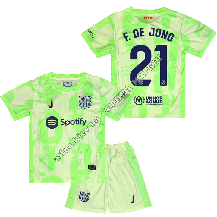 F. DE JONG 21 Барселона 2025 Nike Third 