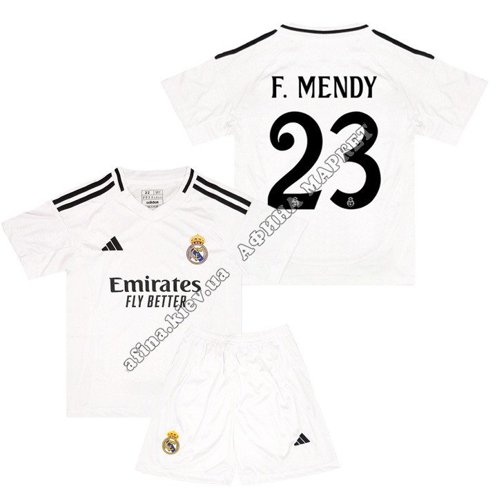 F. MENDY 23 Реал Мадрид 2024-2025 Adidas Home 