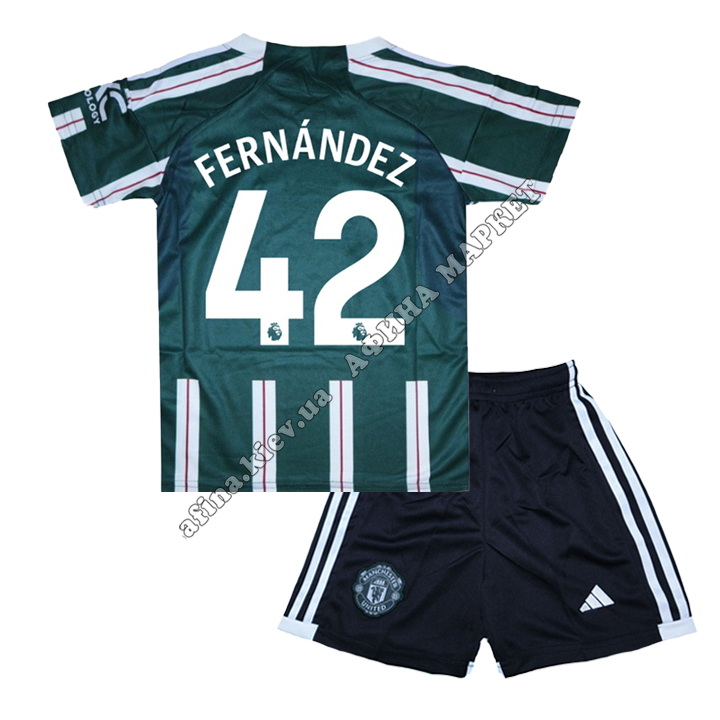 FERNÁNDEZ 42 Манчестер Юнайтед 2024  Adidas Away 