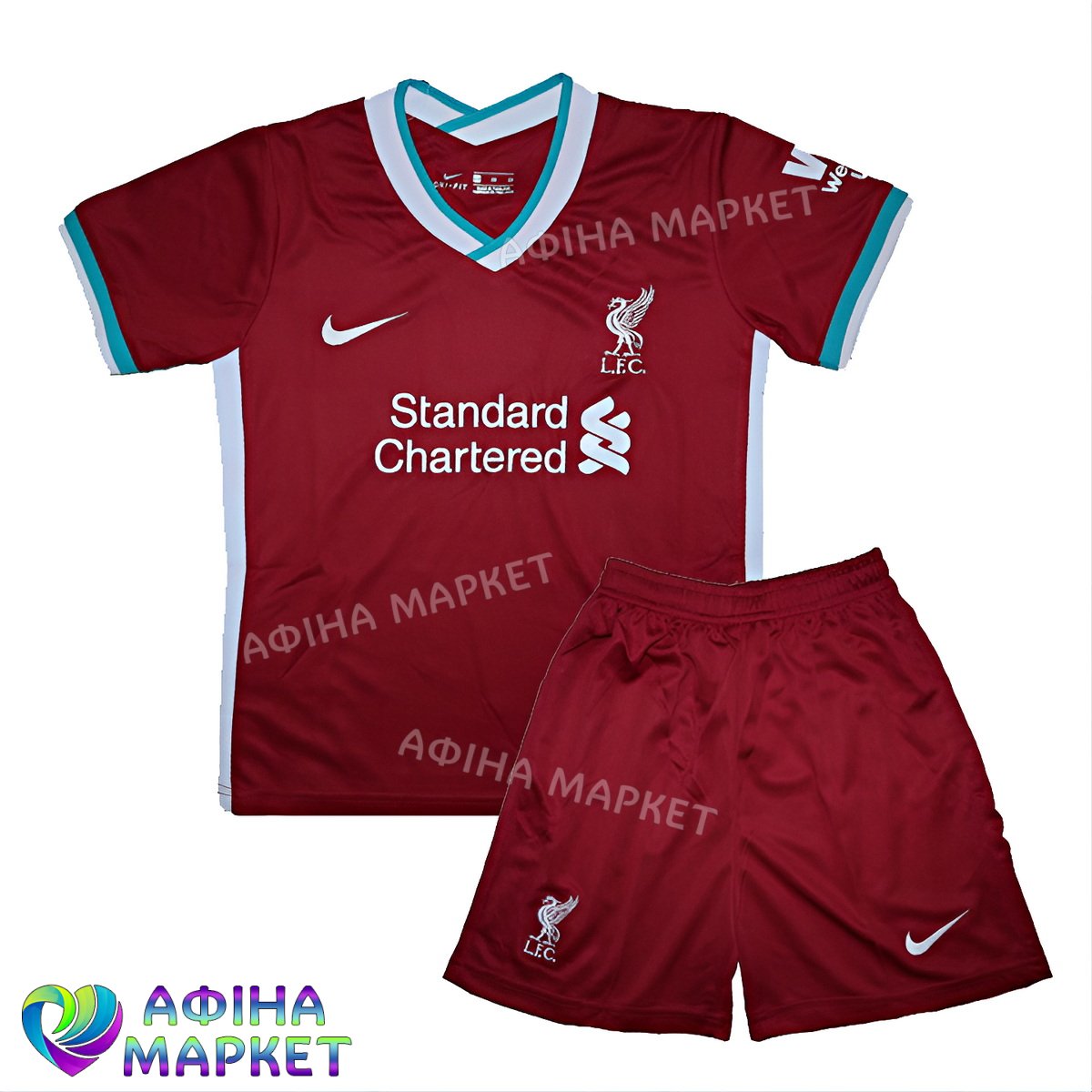 Дитяча футбольна форма Ліверпуль 2020-2021 Nike Home (3036)