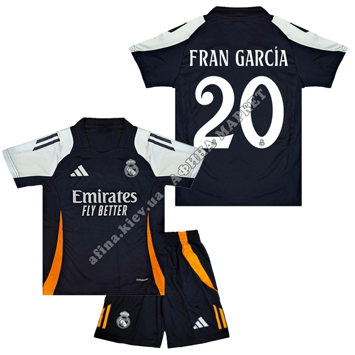 FRAN GARCÍA 20 Реал Мадрид 2024-2025 Training Navy Adidas 