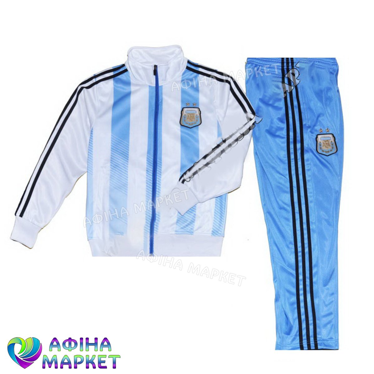 Дитячий футбольний костюм зб. Аргентини Home спортивний (1428)