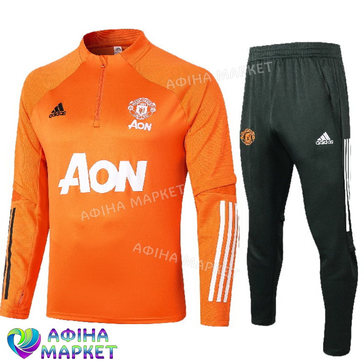 Дитячий футбольний костюм Манчестер Юнайтед 2020-2021 Adidas (3130)