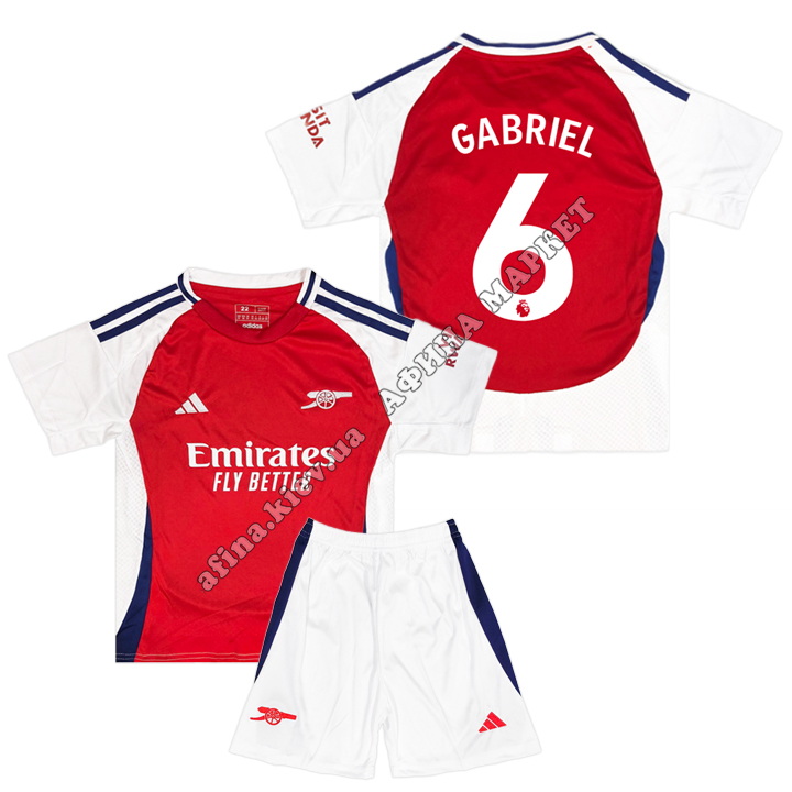 GABRIEL 6 Арсенал 2024-2025 Adidas Home 