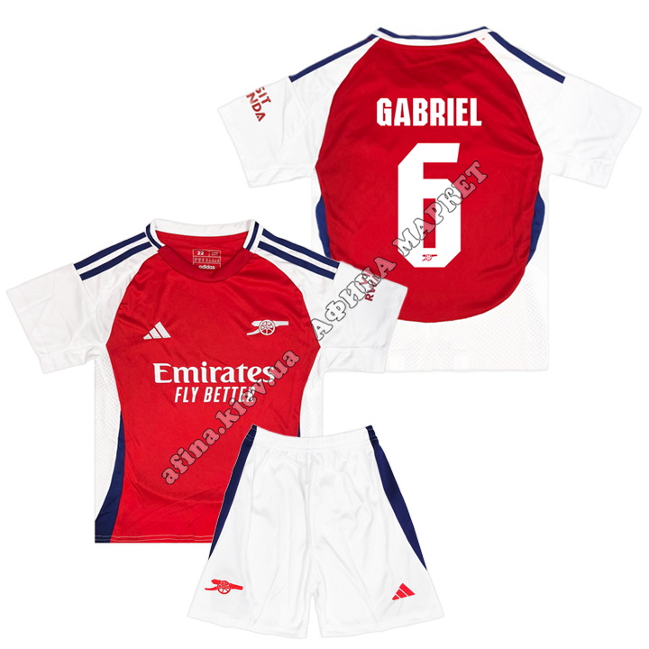 GABRIEL 6 Арсенал 2025 Adidas Home 