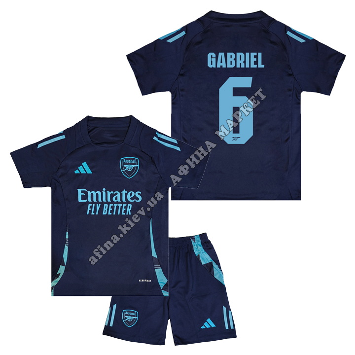 GABRIEL 6 Арсенал 2025 Adidas Training Navy  