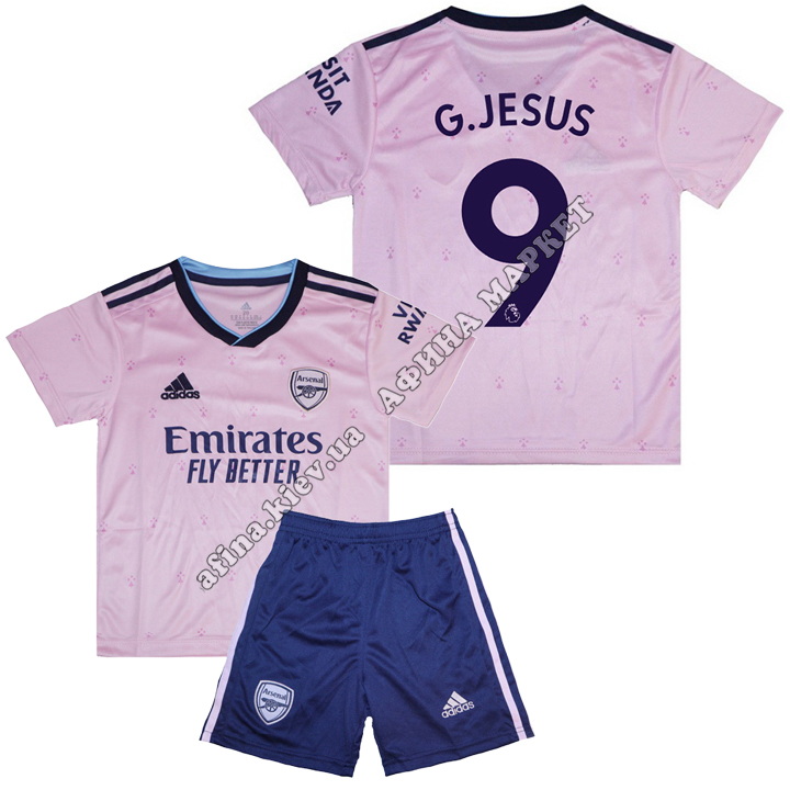 G.JESUS 9 Арсенал 2022-2023 Adidas Third 