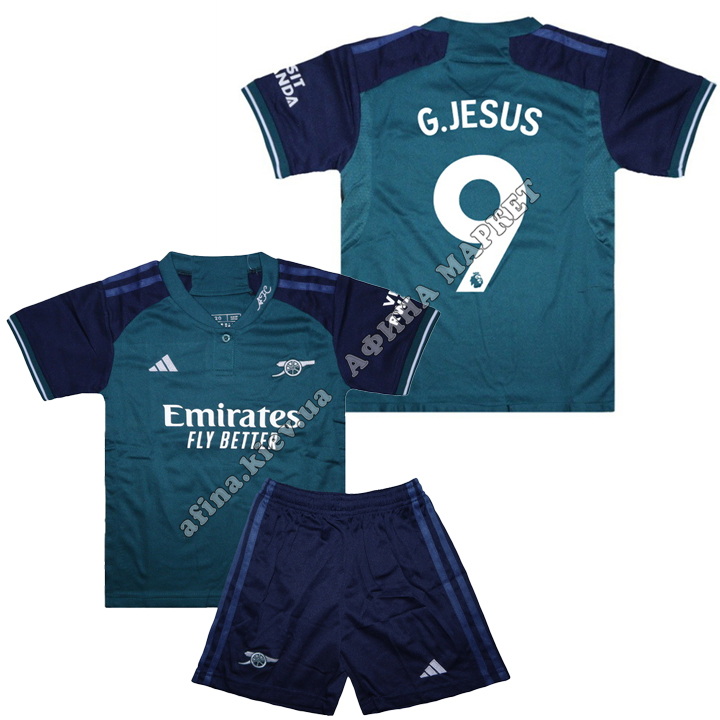 G.JESUS 9 Арсенал 2023-2024 Adidas Third 