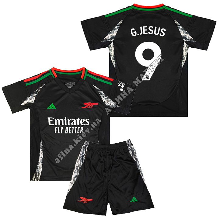 G.JESUS 9 Арсенал 2024-2025 Adidas Away 