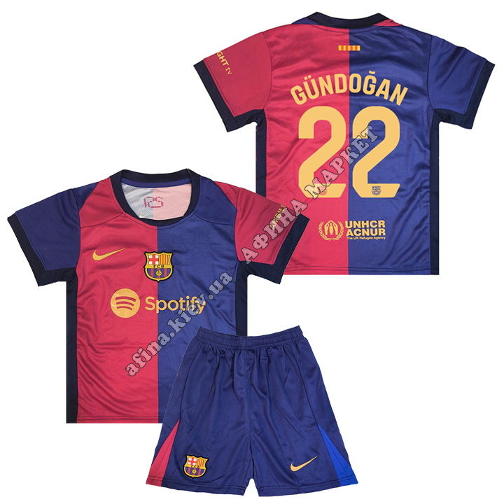 GÜNDOGAN 22 Барселона 2024-2025 Nike Home 