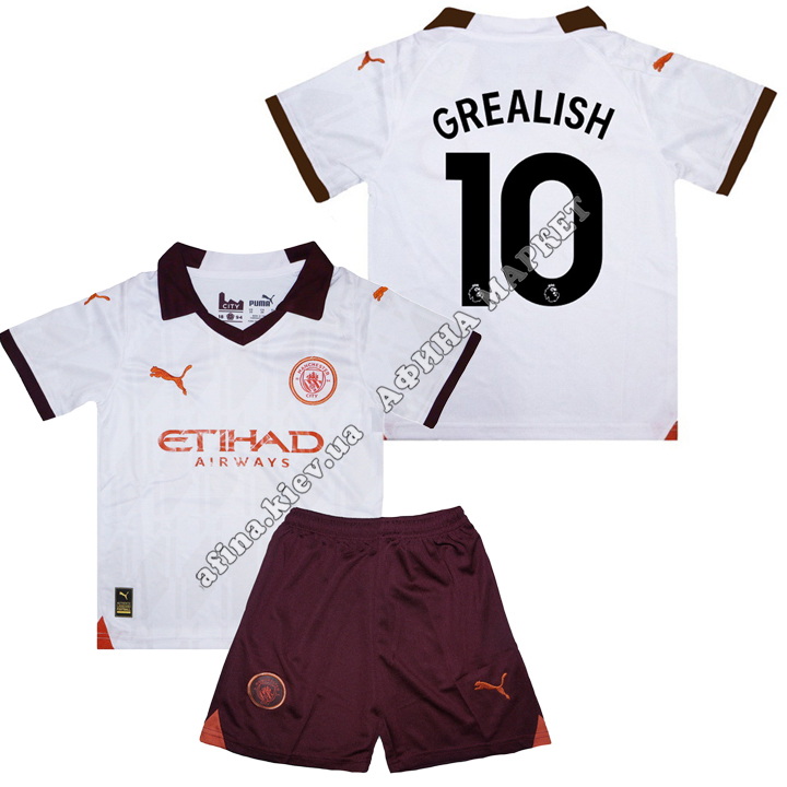 GREALISH 10 Манчестер Сити 2023-2024 Puma Away 