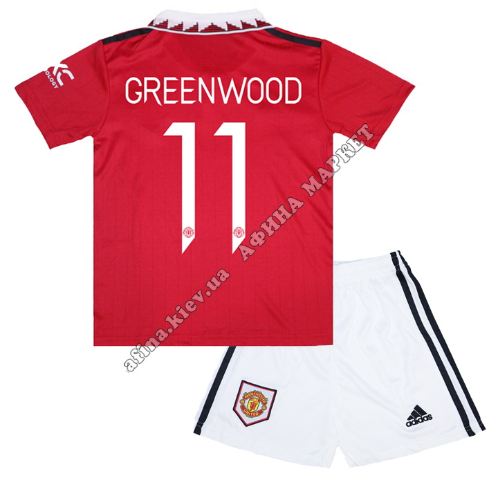 GREENWOOD 11 Манчестер Юнайтед 2022-2023 Adidas Home 