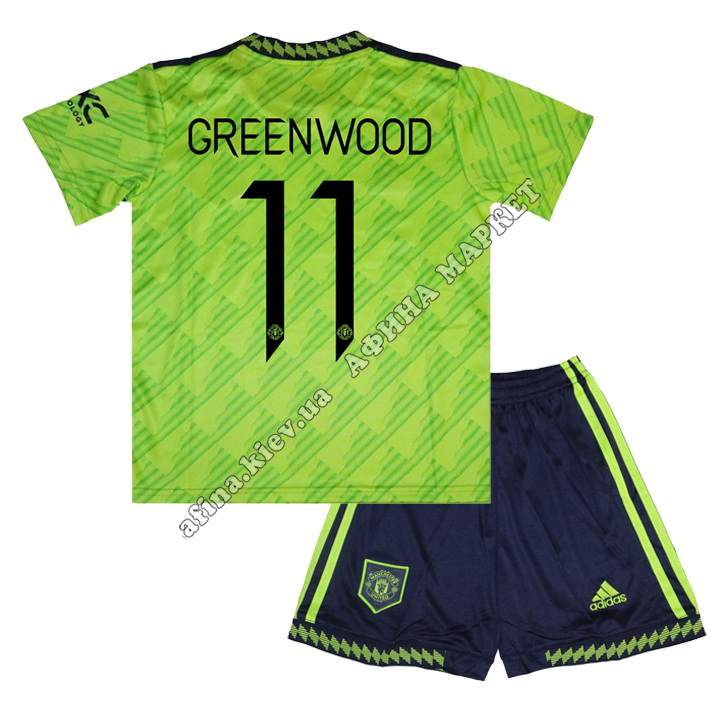 GREENWOOD 11 Манчестер Юнайтед 2022-2023 Adidas Third 