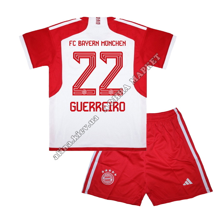 GUERREIRO 22 Бавария Мюнхен 2023-2024 Adidas Home 