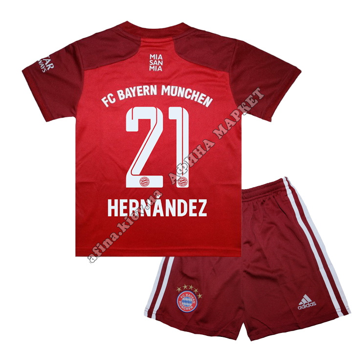 HERNANDEZ 21 Бавария Мюнен 2021-2022 Adidas Home 