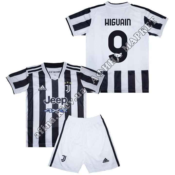 HIGUAIN 9 Ювентус 2021-2022 Adidas Home 