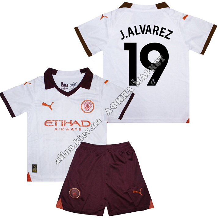 J.ÁLVAREZ 19	 Манчестер Сити 2023-2024 Away 