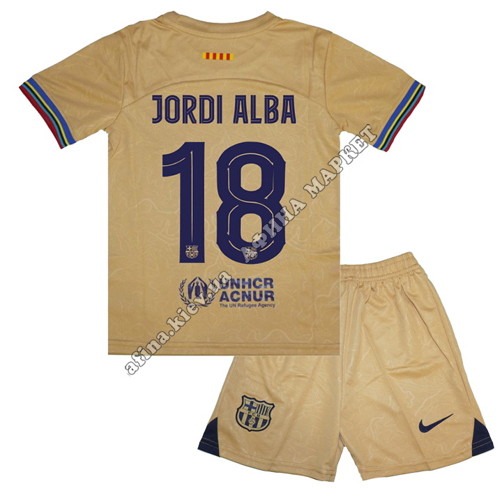 JORDI ALBA 18 Барселона 22/23 Nike Away 