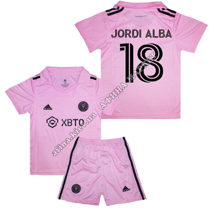 JORDI ALBA 18 Интер Майами 2023-2024 Away 