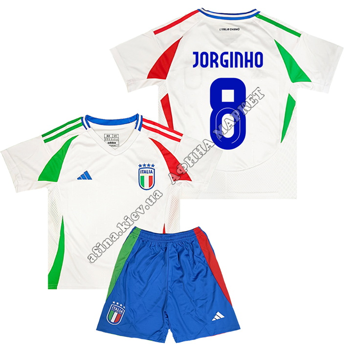 JORGINHO 8 сборной Италии EURO 2024 Italy Away 
