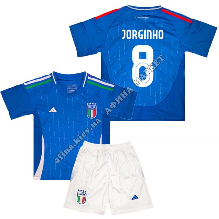 JORGINHO 8 збірної Італії EURO 2024 Italy Home 