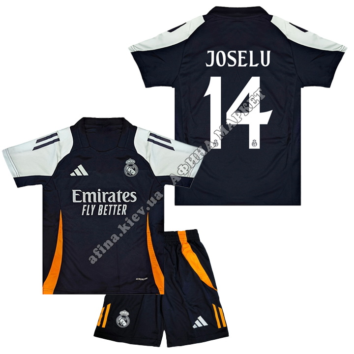 JOSELU 14 Реал Мадрид 2024-2025 Training Navy Adidas 