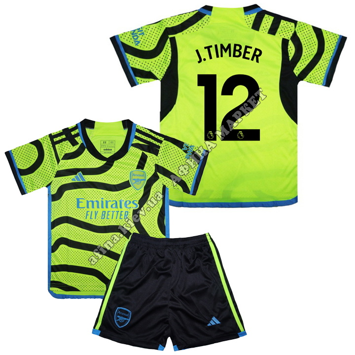 J.TIMBER 12 Арсенал 2023-2024 Adidas Away 