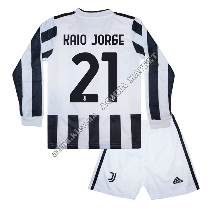 KAIO JORGE 21 Ювентус 2021-2022 длинный рукав Adidas Home 