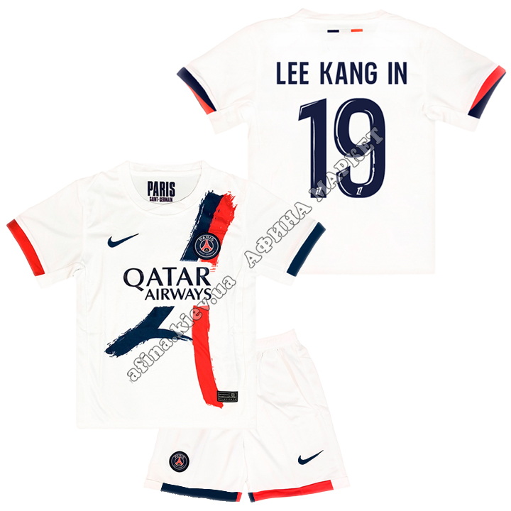 KANG-IN LEE 19 ПСЖ 2024-2025 Nike Away 