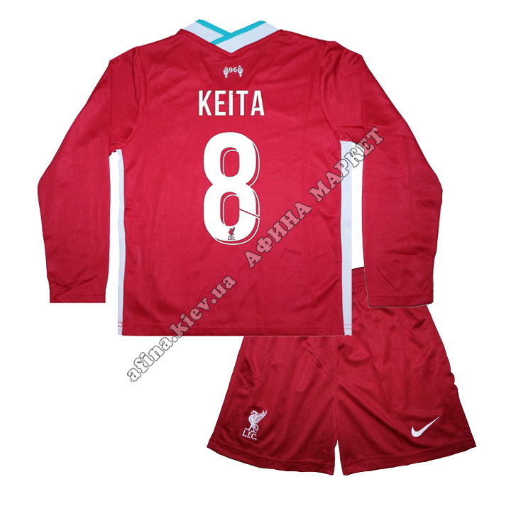 KEITA 8 Ліверпуль 2020-2021 з довгим рукавом Nike Home 