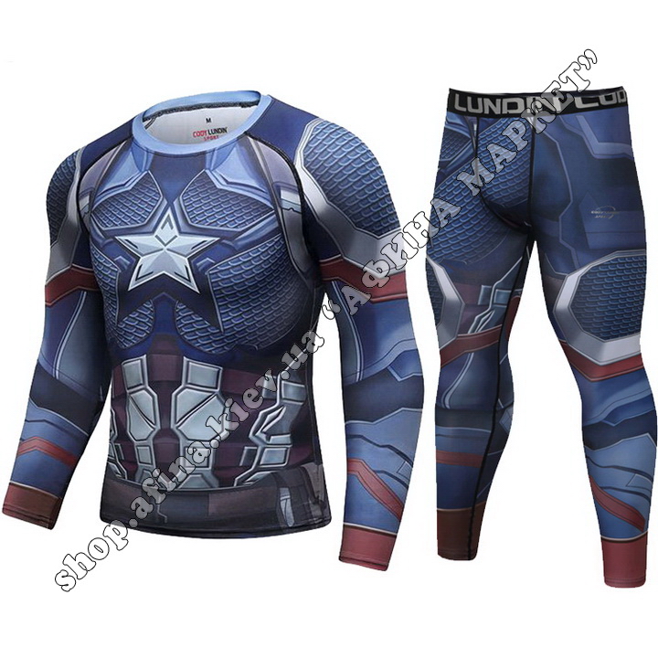 комплект Captain America Cody Lundin Marvel Adult 