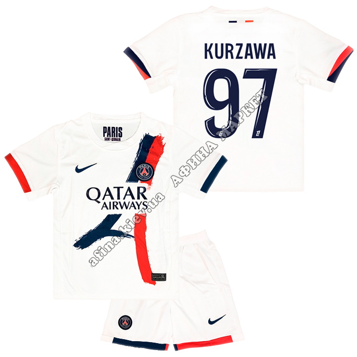 KURZAWA 97 ПСЖ 2024-2025 Nike Away 