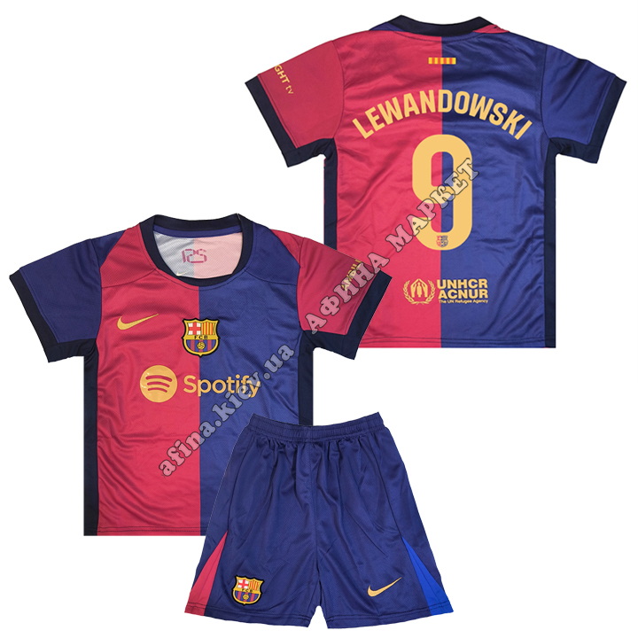 LEWANDOWSKI 9 Барселона 2024-2025 Nike Home 