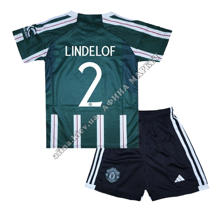 LINDELOF 2 Манчестер Юнайтед 2023-2024  Adidas Away 