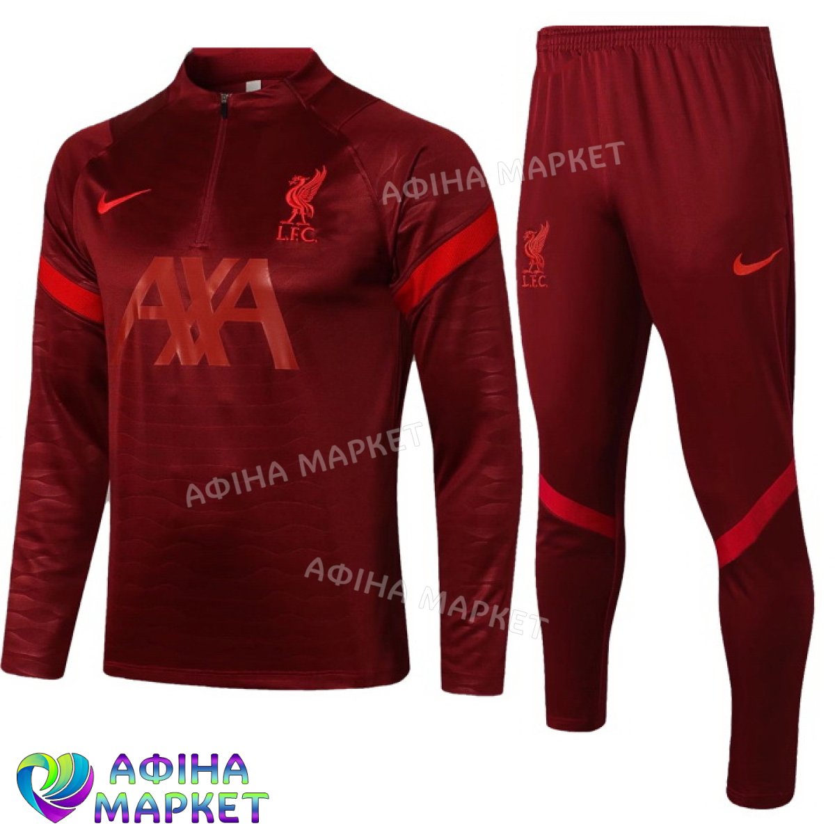 Дитячий футбольний костюм Ліверпуль Nike 2021-2022 Red (3233)