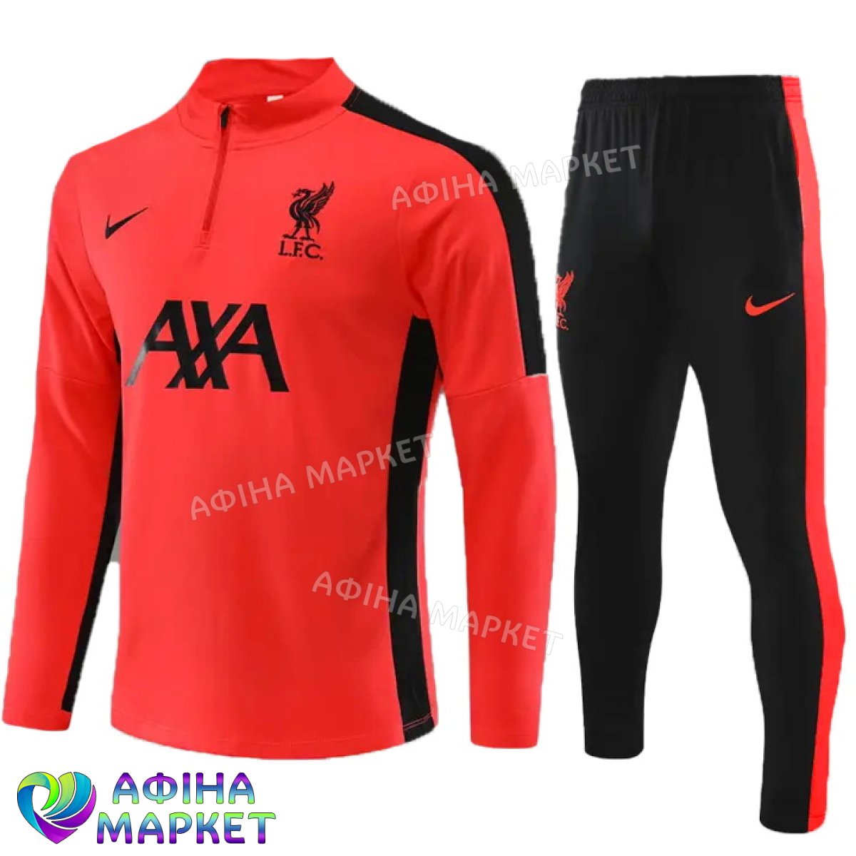 Дитячий футбольний костюм Ліверпуль Nike 2023-2024 Orange Red (3514)