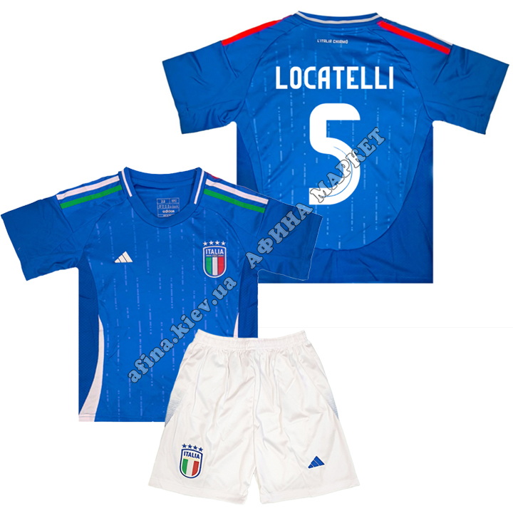 LOCATELLI 5 сборной Италии EURO 2024 Italy Home  