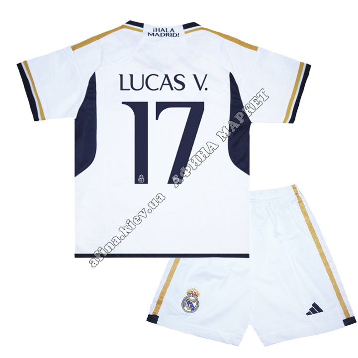 LUCAS V. 17 Реал Мадрид 2023-2024 Adidas Home 