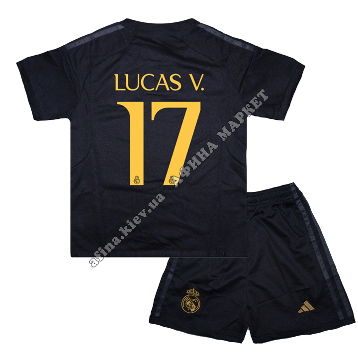LUCAS V. 17 Реал Мадрид 2023-2024 Adidas Third 