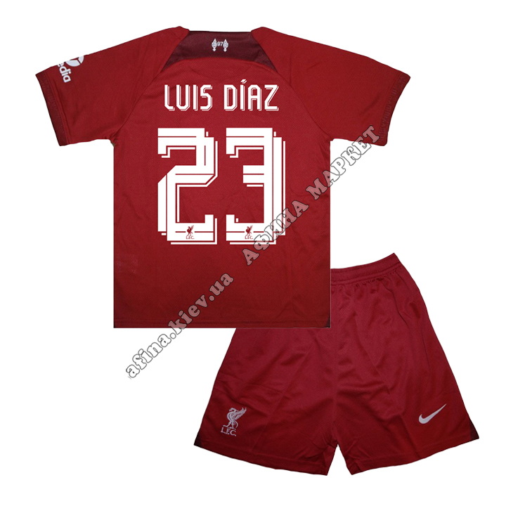LUIS DÍAZ 23 Ліверпуль 2022-2023 Nike Home 