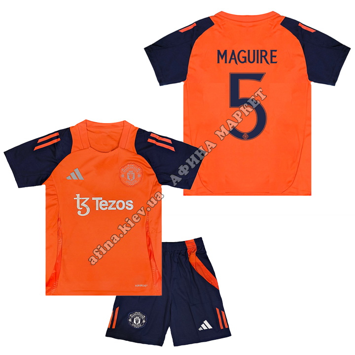 MAGUIRE 5 Манчестер Юнайтед 2025  Adidas Training Orange 