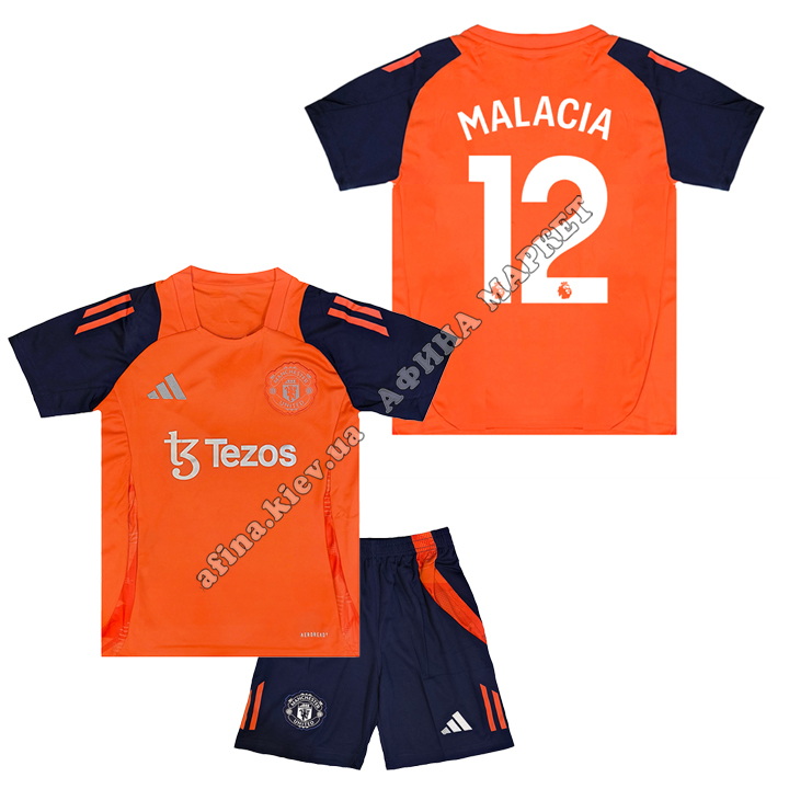 MALACIA 12 Манчестер Юнайтед 2024-2025 Adidas Training Orange 