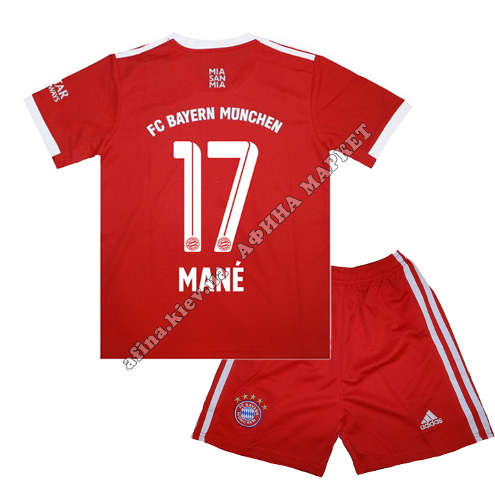 MANÉ 17 Бавария Мюнхен 2022-2023 Adidas Home 